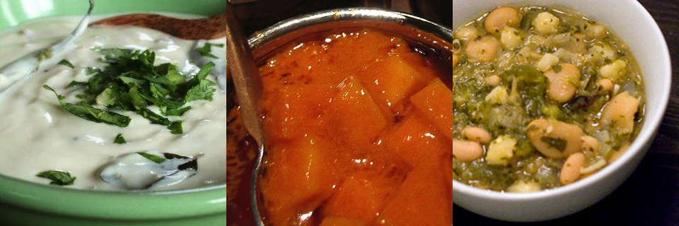 Chutney, Raita, Salsa