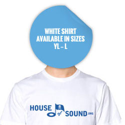 HOS t-shirt in white
